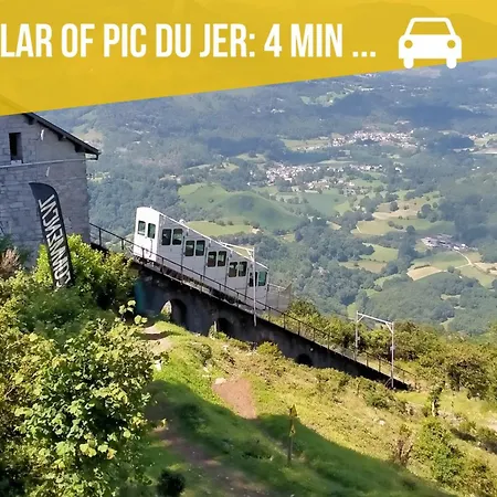 Le Balcon Fleuri - 9 Min Sanctuaires - Renove & Equipe - Calme Sur Cour - 4 Couchages Lurdy