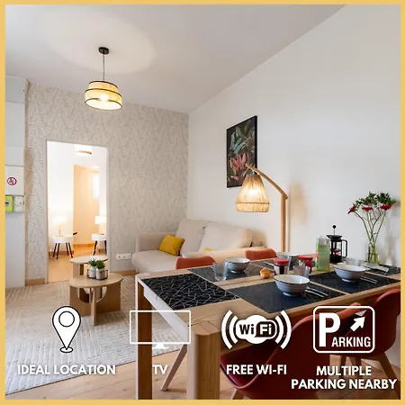 Le Balcon Fleuri - 9 Min Sanctuaires - Renove & Equipe - Calme Sur Cour - 4 Couchages * Λούρδη